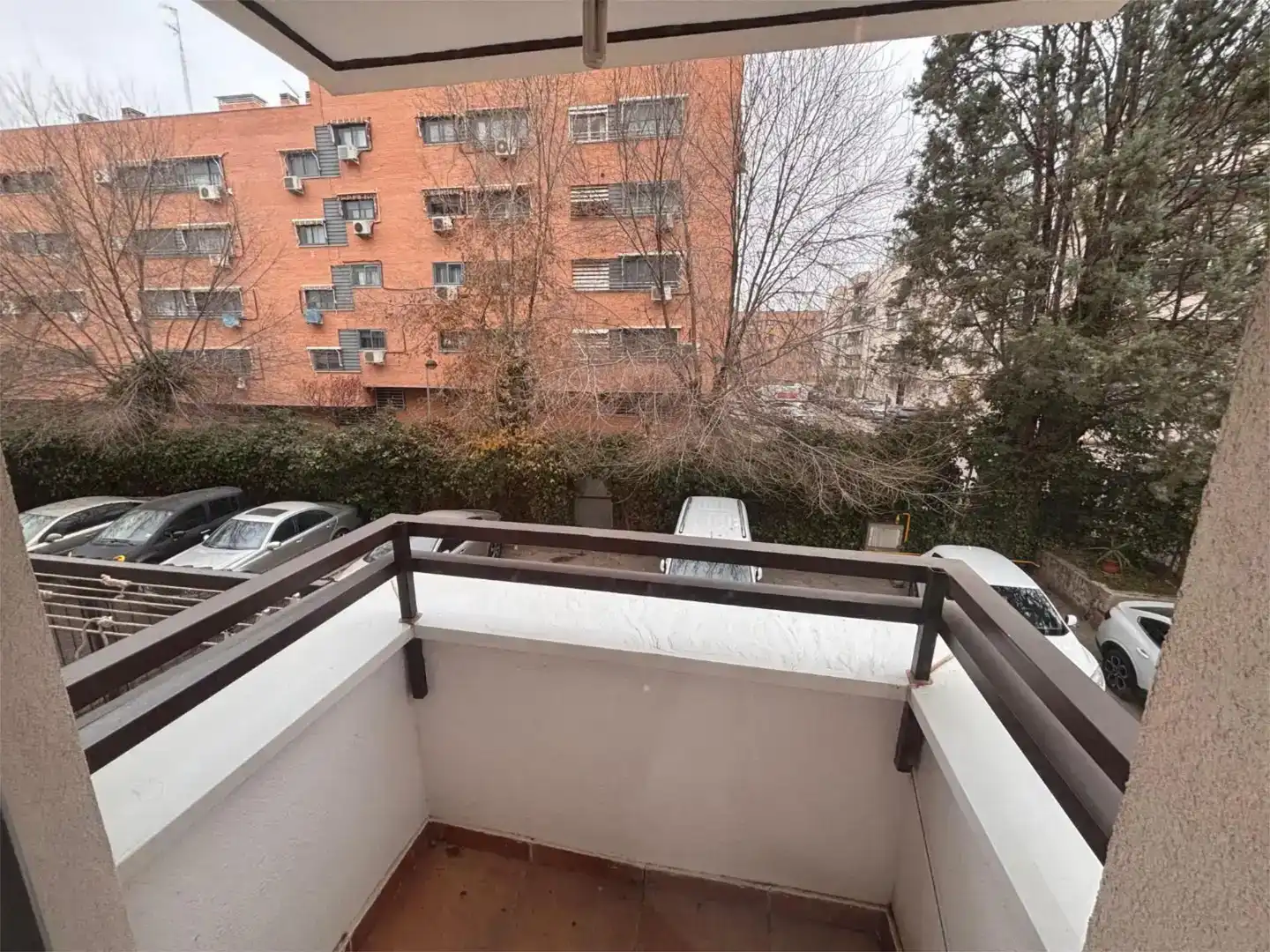 Balcony of Flat for share in Coslada  with Parquet flooring, Swimming Pool and Furnished