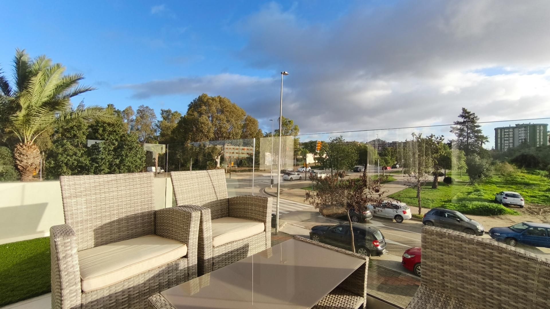 Terrace of Flat for sale in Málaga Capital  with Air Conditioner, Terrace and Storage room