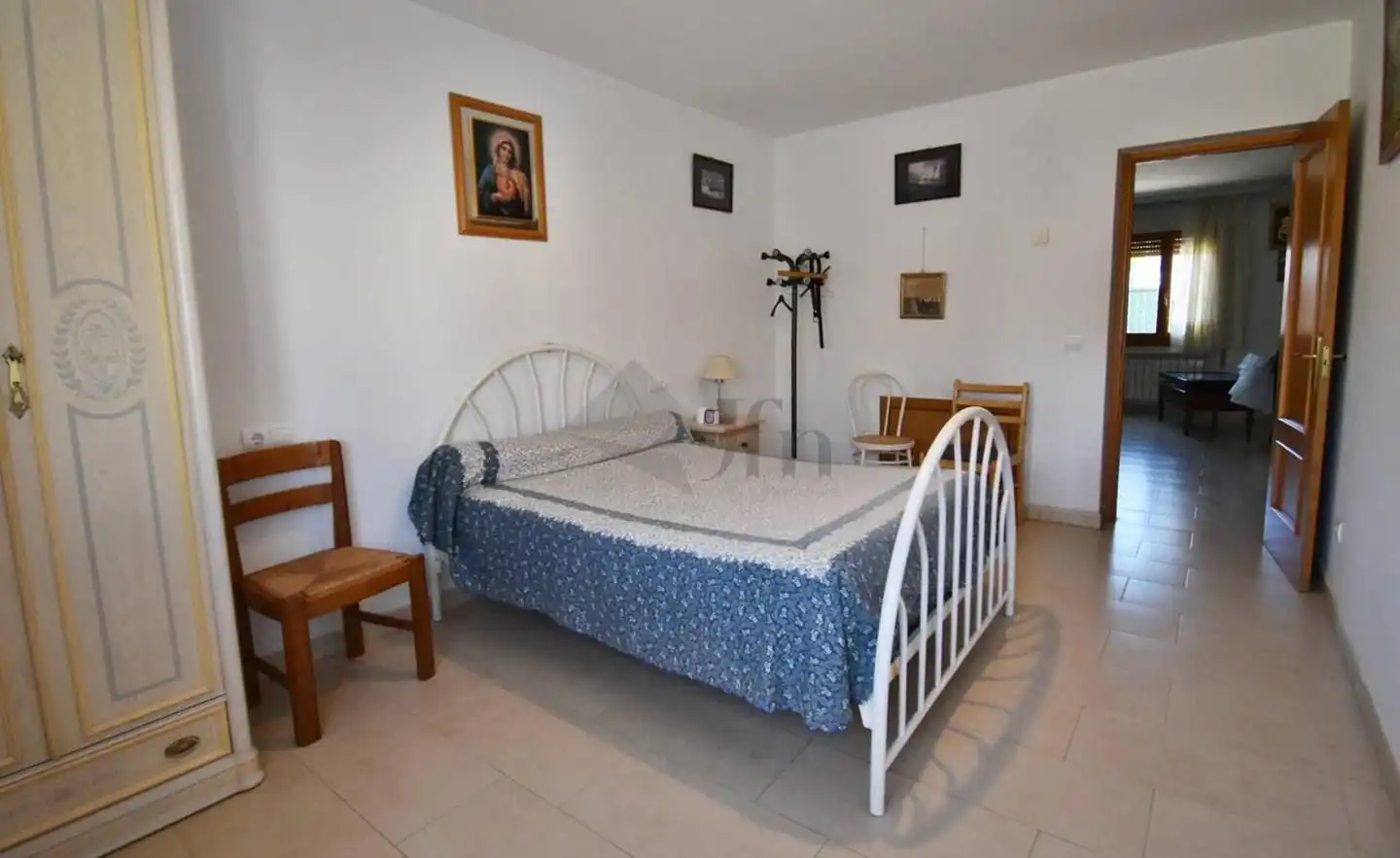 Dormitori de Casa o xalet en venda en Villaverde de Íscar amb Calefacció i Jardí privat