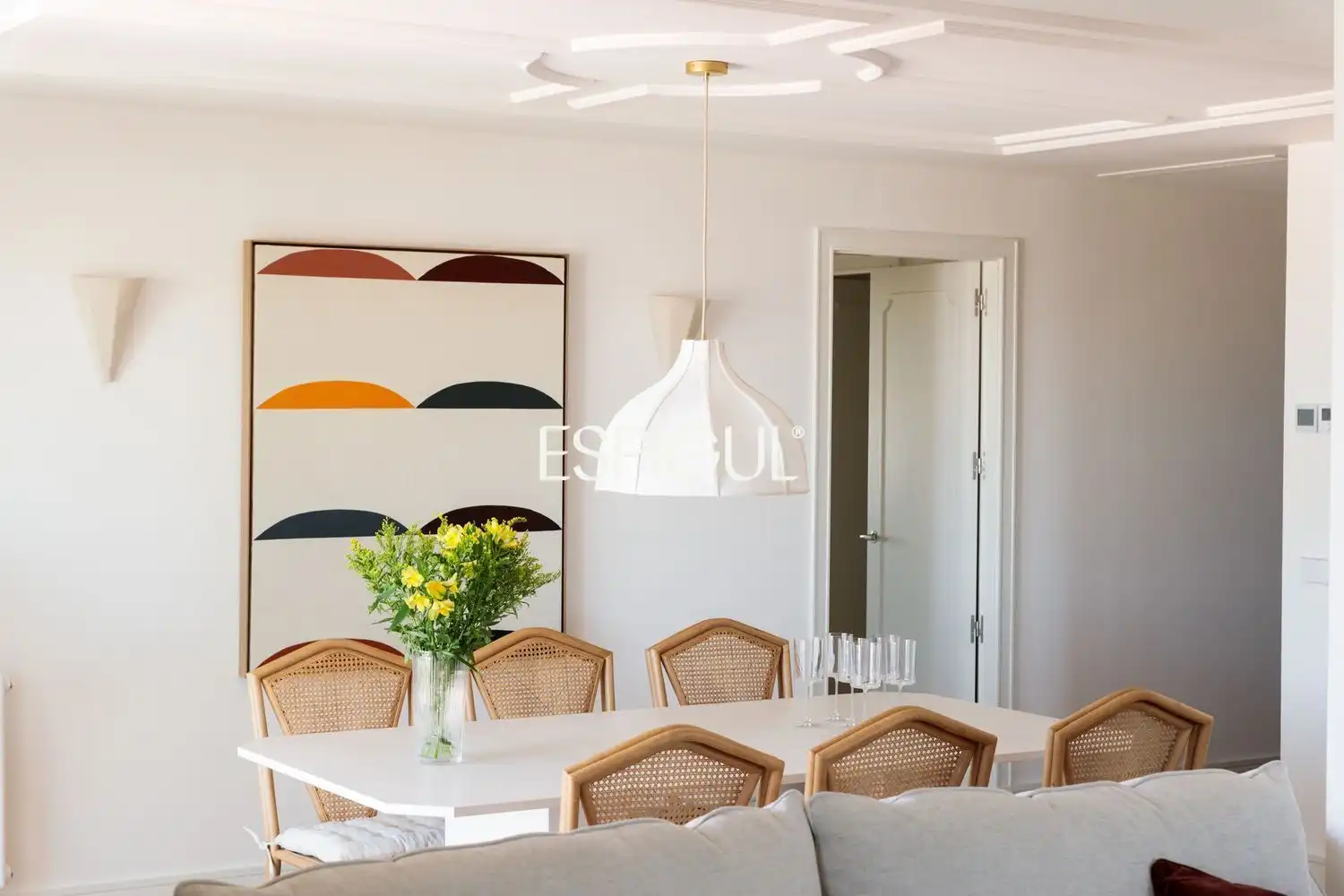 Esszimmer von Wohnung zum Verkauf in Madrid mit Klimaanlage, Heizung und Terrasse