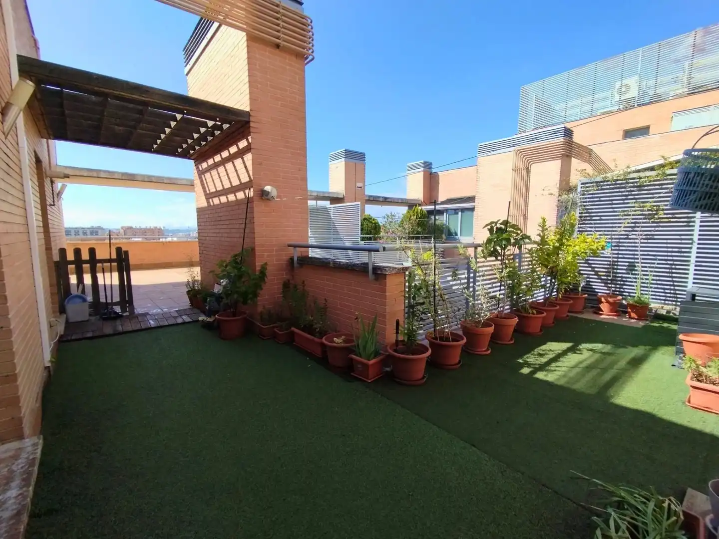 Terraza de Ático en venta en Madrid con Aire acondicionado, Calefacción y Parquet