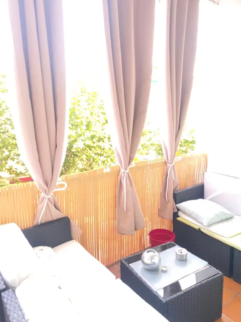 Balcony of Flat for sale in El Masnou  with Air Conditioner