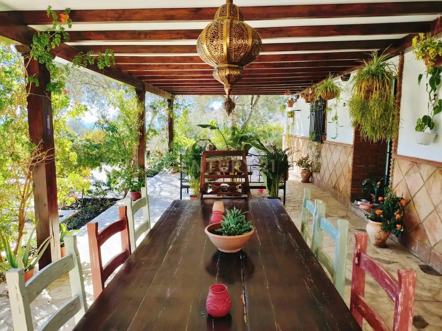 Terrassa de Casa o xalet en venda en Málaga amb Aire condicionat, Jardí privat i Traster