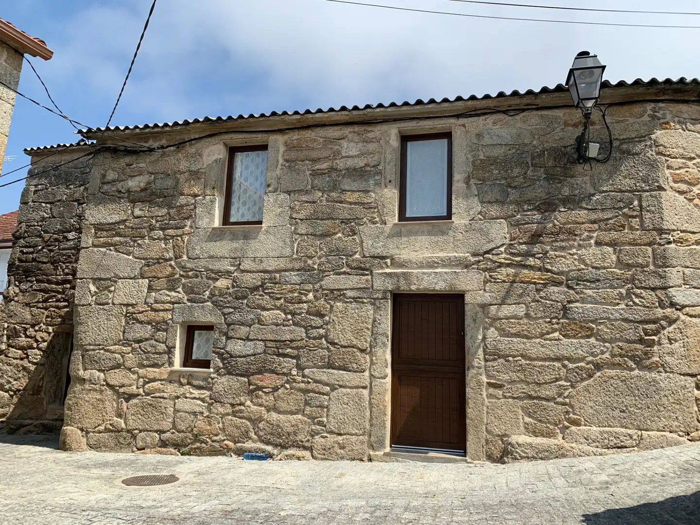 Vista exterior de Finca rústica en venda en Muros amb Calefacció i Moblat