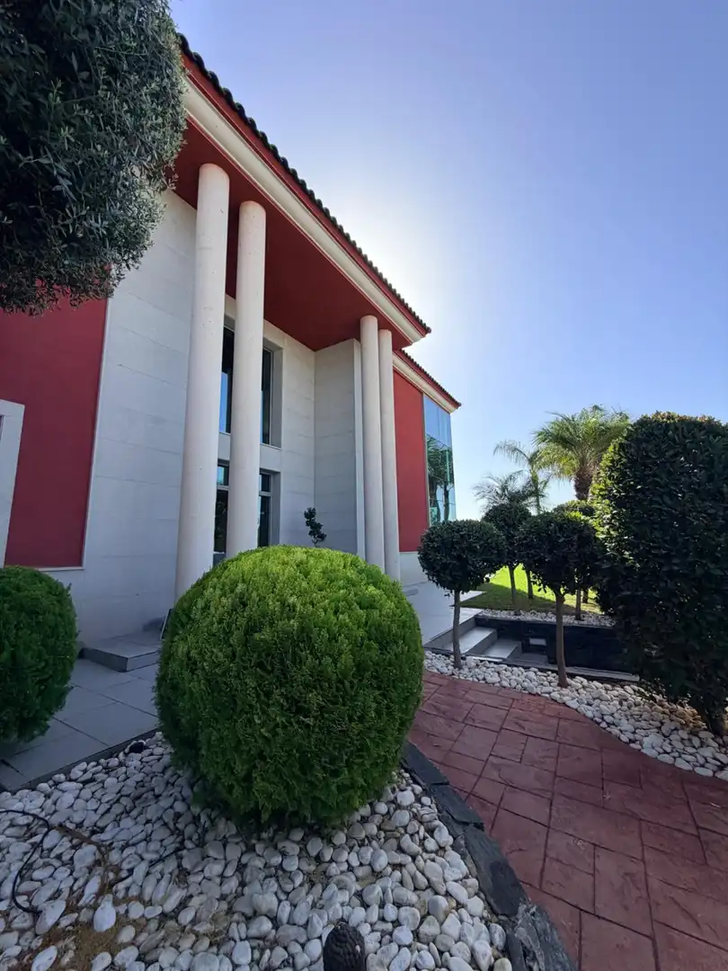 Vista exterior de Casa o chalet de alquiler en Elche / Elx con Aire acondicionado, Calefacción y Jardín privado