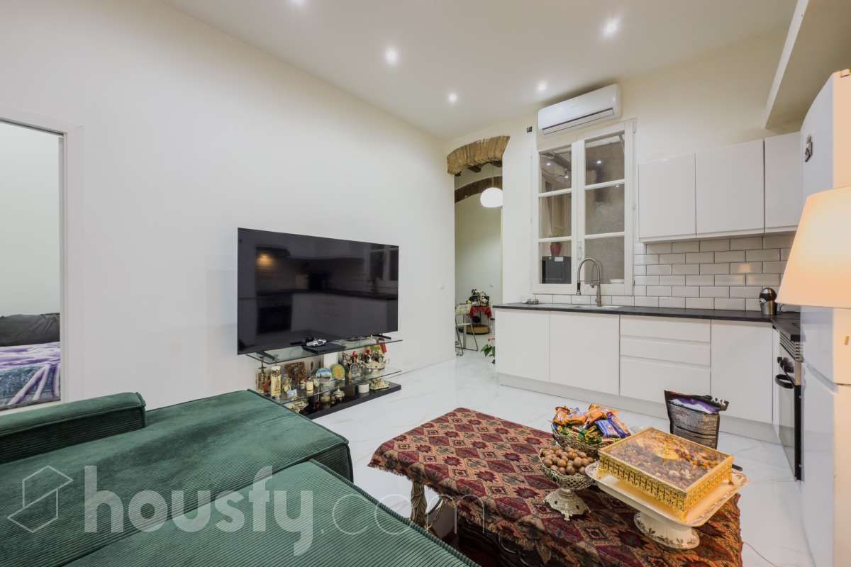 Living room of Planta baja for sale in  Barcelona Capital  with Air Conditioner