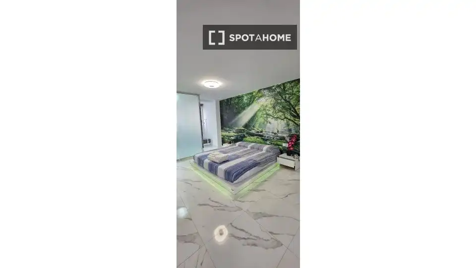 Bedroom of Flat for rent in Valencia  with Air Conditioner, Heating and Furnished