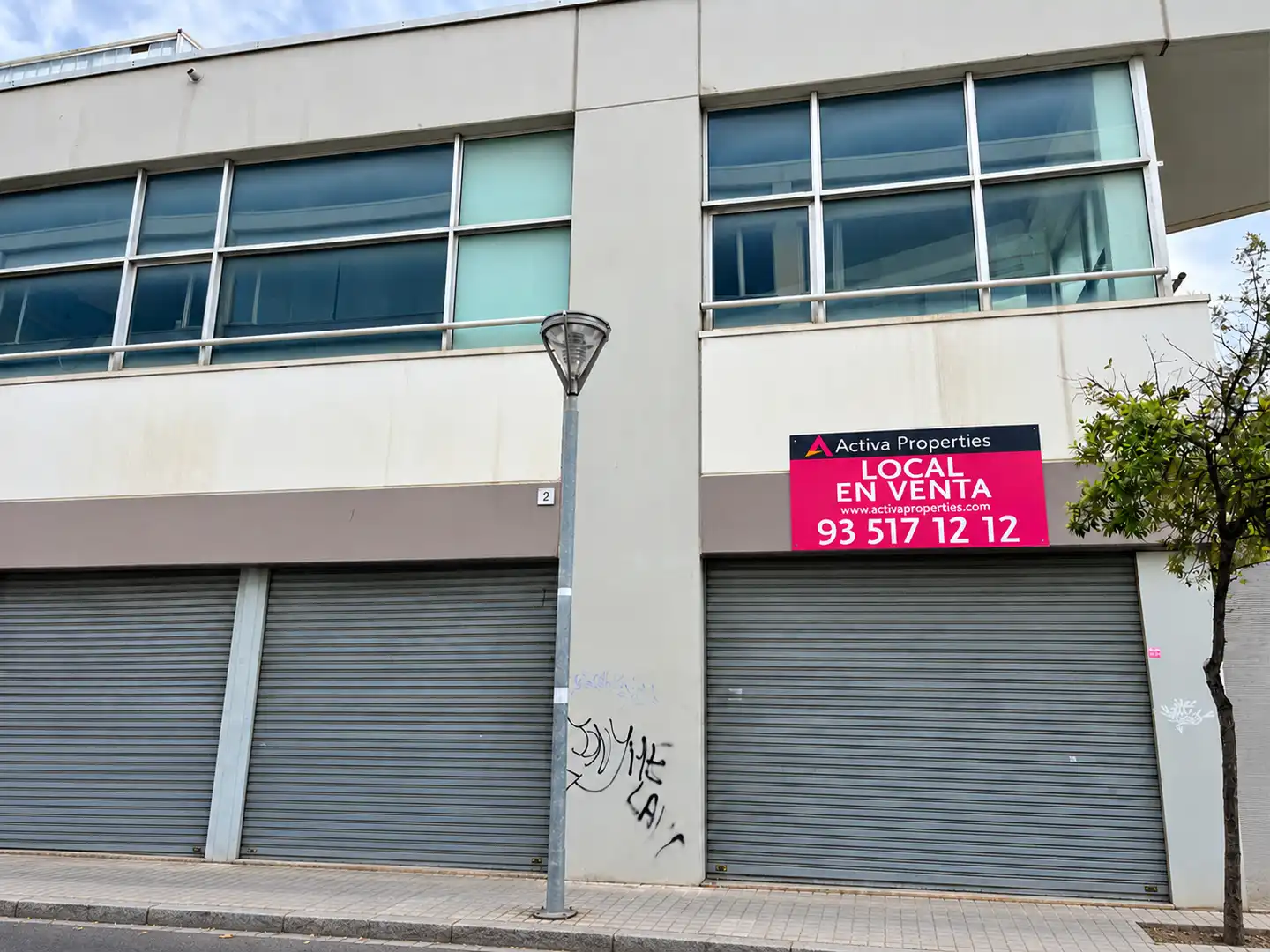 Vista exterior de Nave industrial en venta en Canyet - Pomar