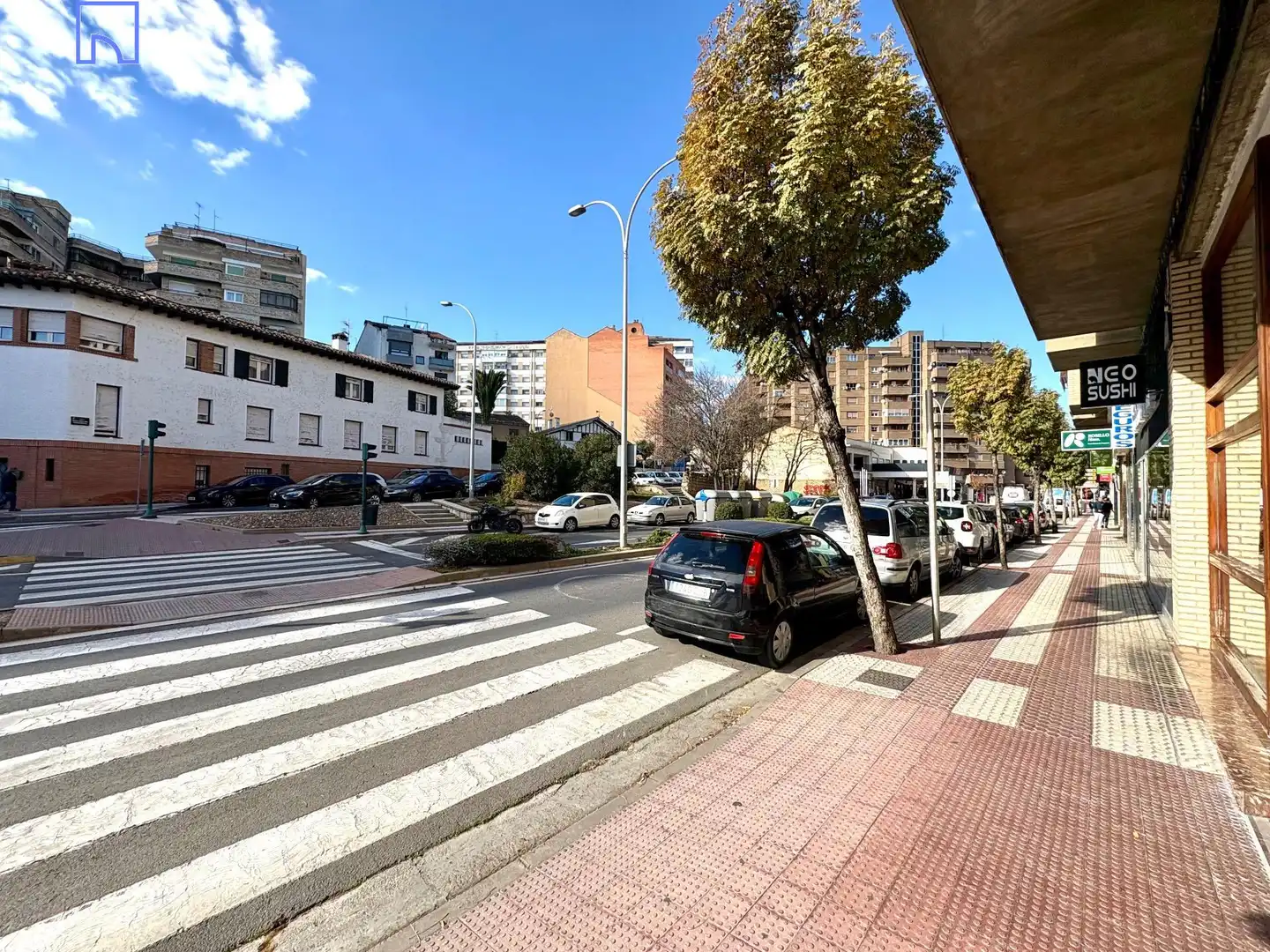 Vista exterior de Piso en venta en Tudela con Aire acondicionado, Calefacción y Parquet
