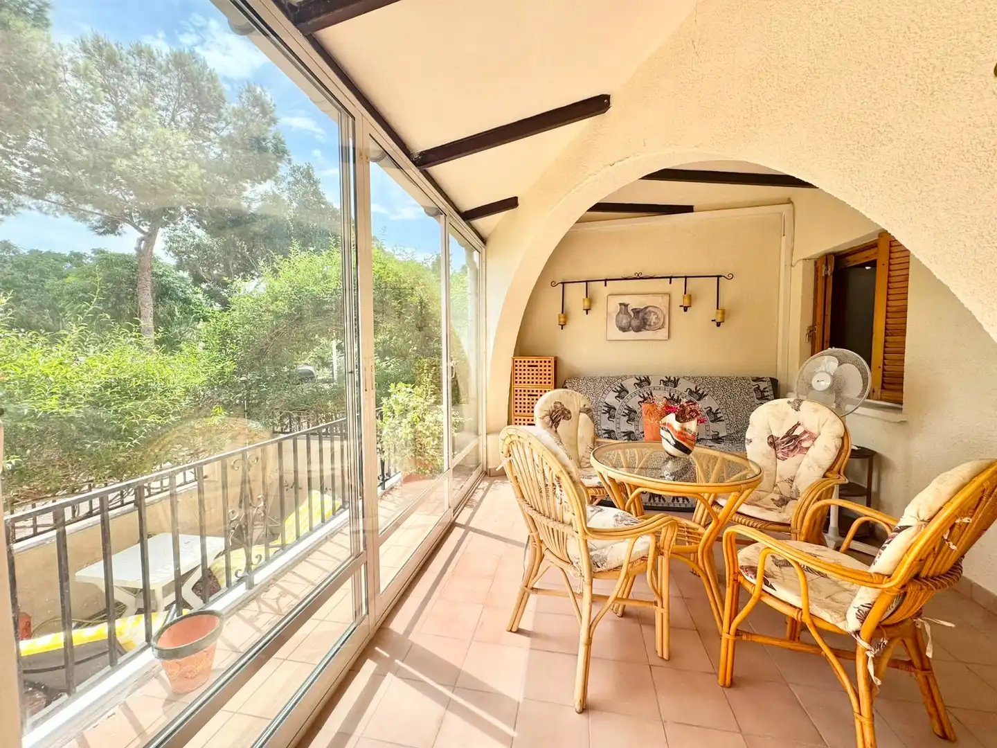 Terrassa de Dúplex de lloguer en Guardamar del Segura amb Aire condicionat, Calefacció i Terrassa