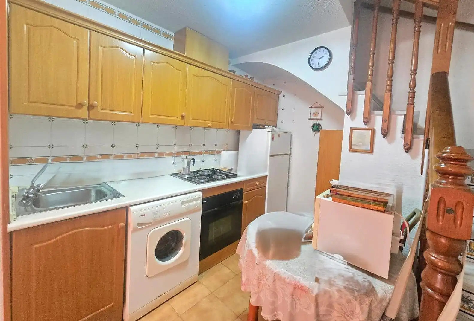 Küche von Haus oder Chalet zum Verkauf in Santa Pola mit Heizung und Möbliert