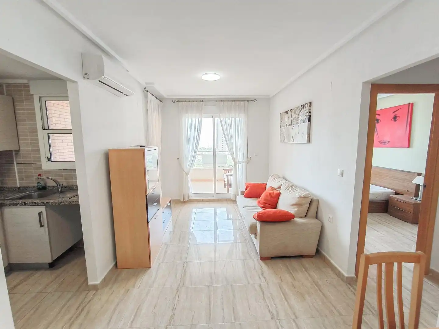 Living room of Apartments for sale in Benidorm  with Air Conditioner, Heating and Private garden