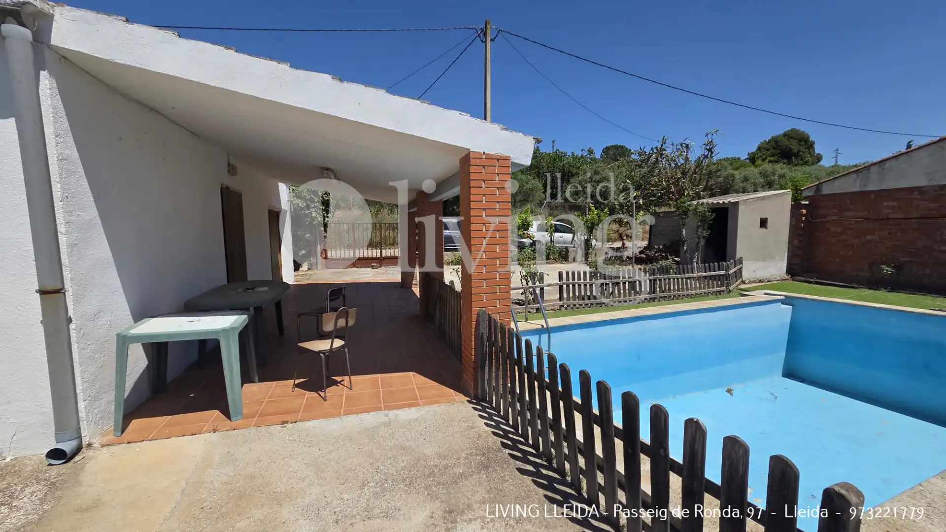 Swimming pool of Houses for sale in Puigverd de Lleida  with Private garden, Swimming Pool and Furnished