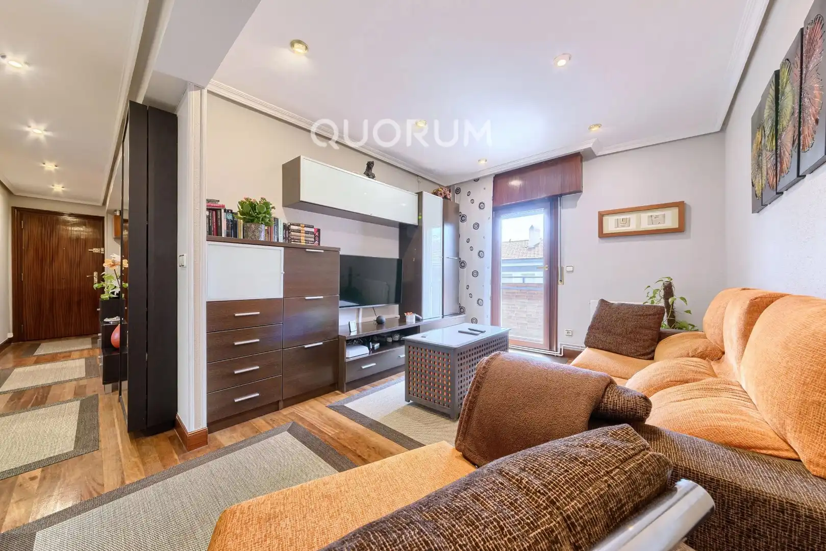 Sala de estar de Piso en venta en Basauri  con Calefacción, Terraza y Balcón