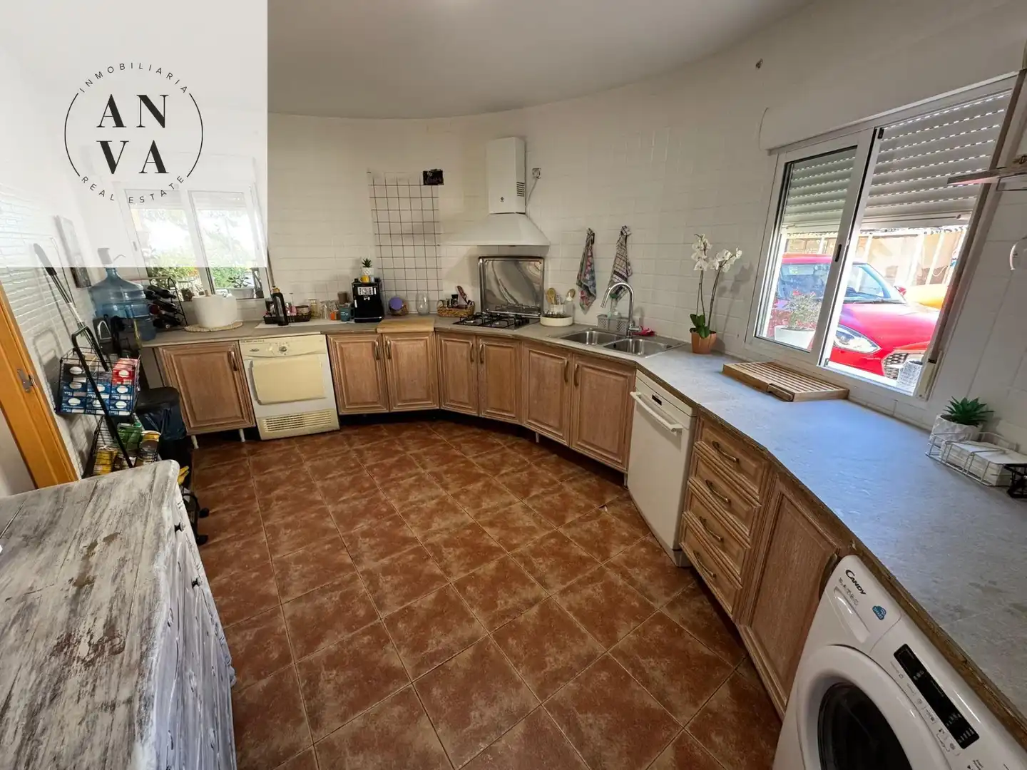 Cocina de Casa o chalet en venta en Busot con Aire acondicionado, Jardín privado y Terraza