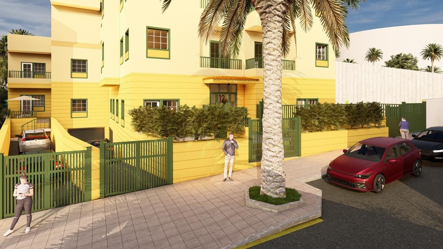 Vista exterior de Planta baja en venta en Los Realejos