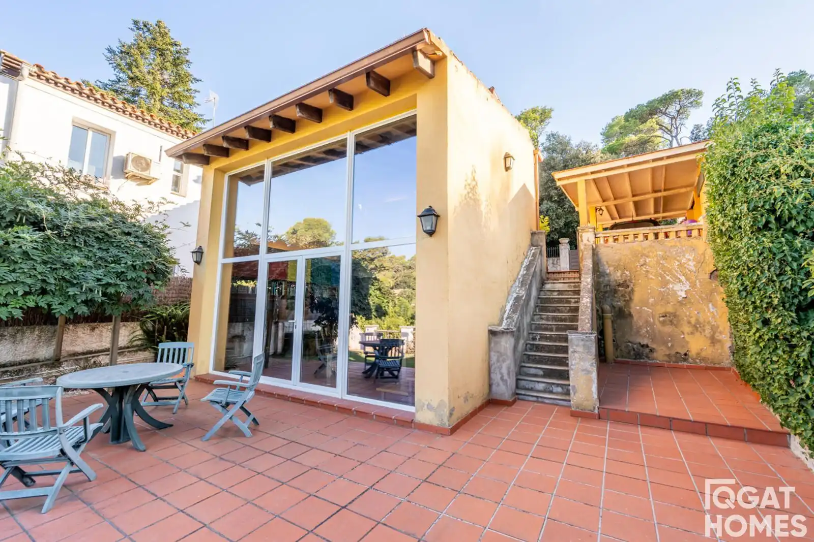 Terrassa de Casa o xalet en venda en Sant Cugat del Vallès amb Aire condicionat, Calefacció i Terrassa