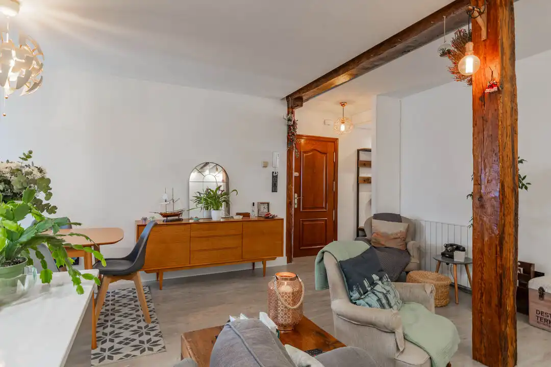 Sala de estar de Piso en venta en Donostia - San Sebastián  con Calefacción y Trastero