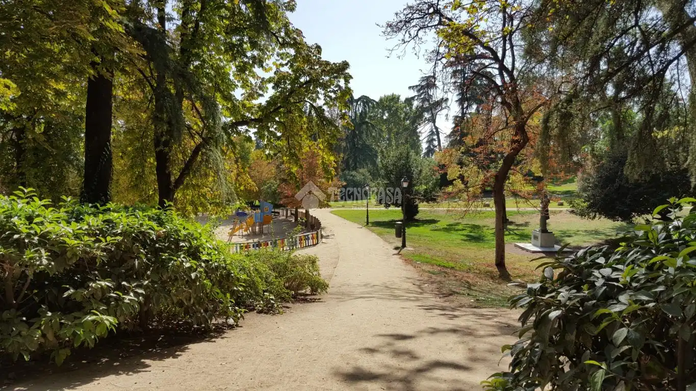 Garten von Wohnung zur Miete in Madrid