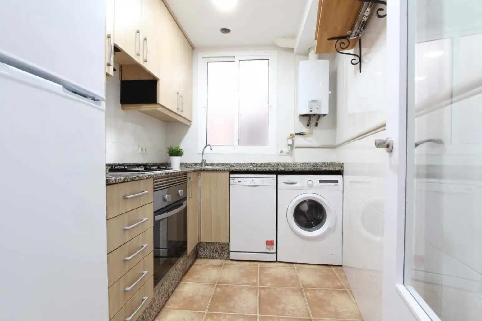Küche von Wohnung zur Miete in Valencia mit Heizung