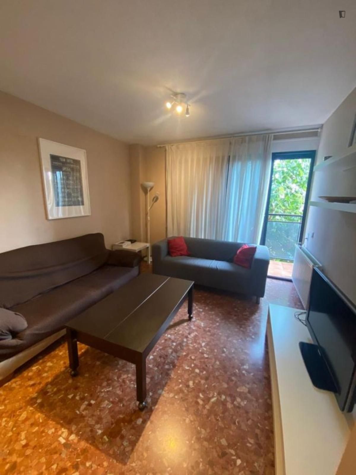 Sala de estar de Apartamento de alquiler en  Valencia Capital con Amueblado, Horno y Lavadora