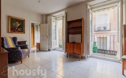 Living room of Flat for sale in  Madrid Capital  with Balcony