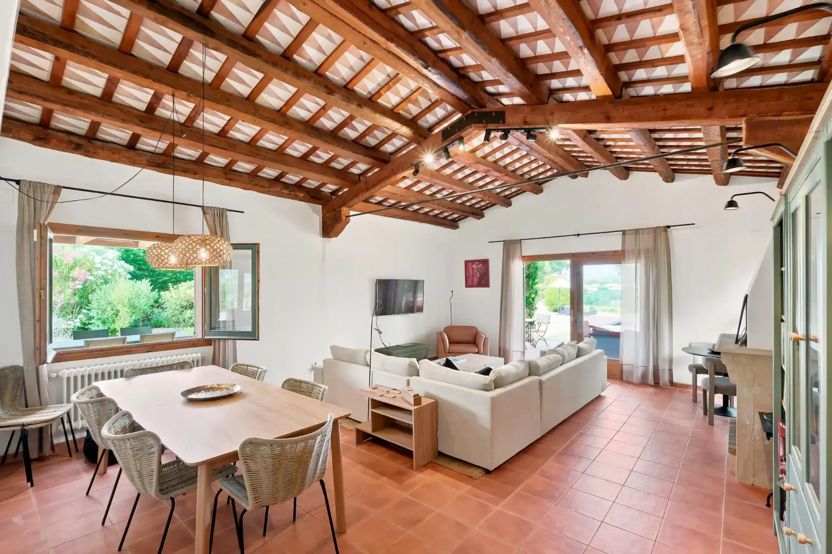 Sala de estar de Casa o chalet de alquiler en Peralada, Girona