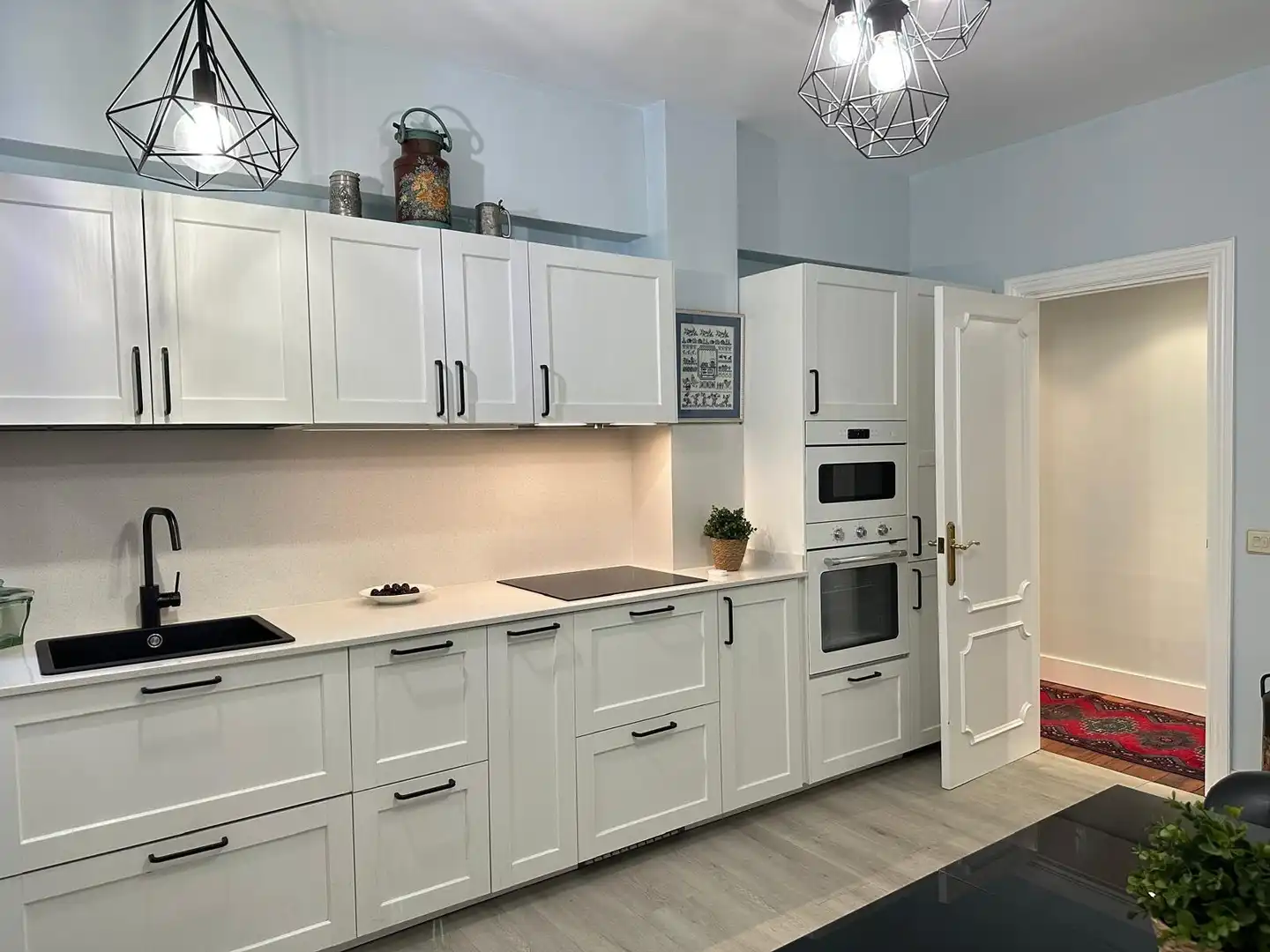Cocina de Piso en venta en Getxo  con Calefacción, Terraza y Amueblado