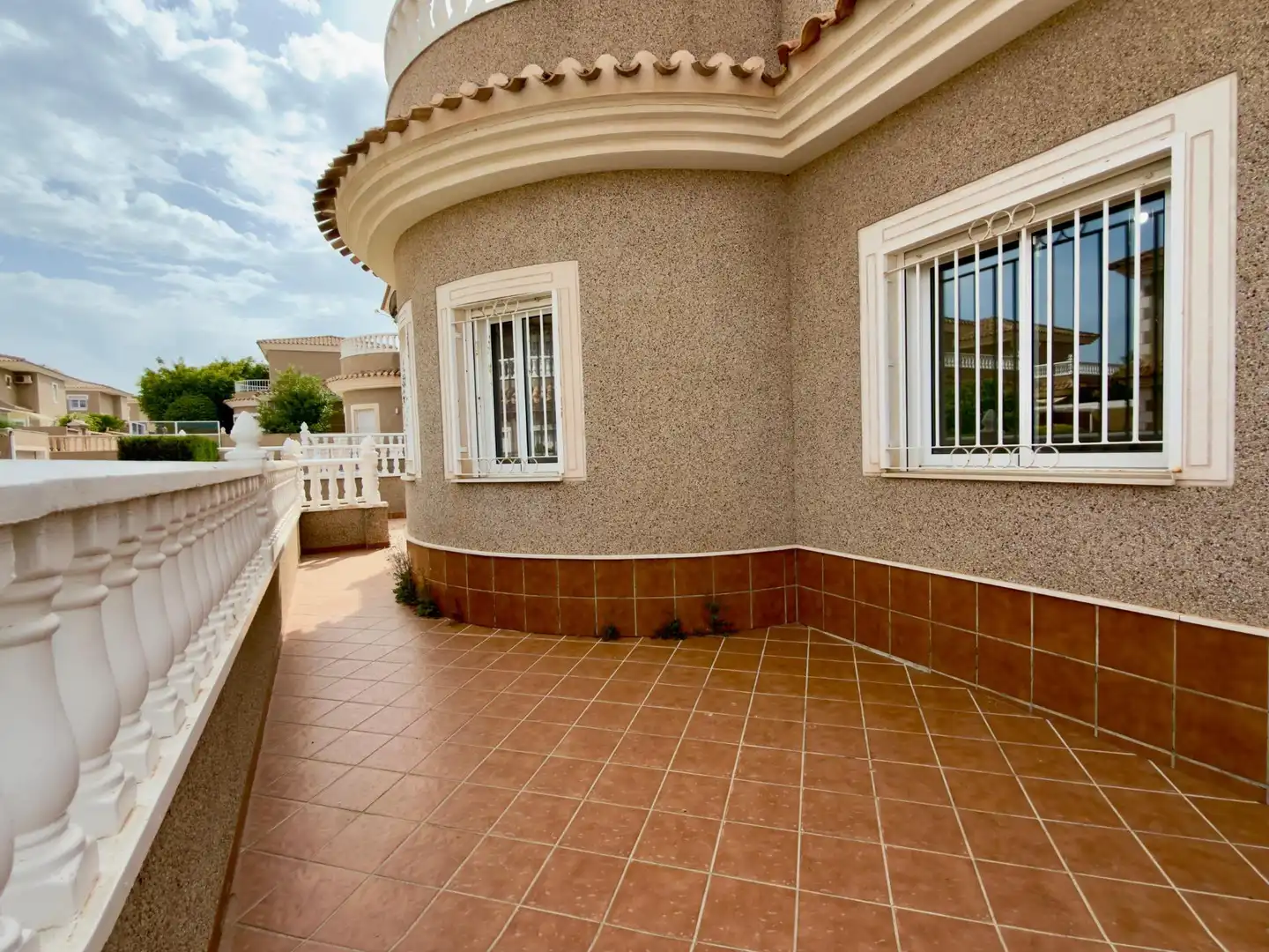 Terrassa de Casa o xalet en venda en Torrevieja amb Aire condicionat, Jardí privat i Terrassa