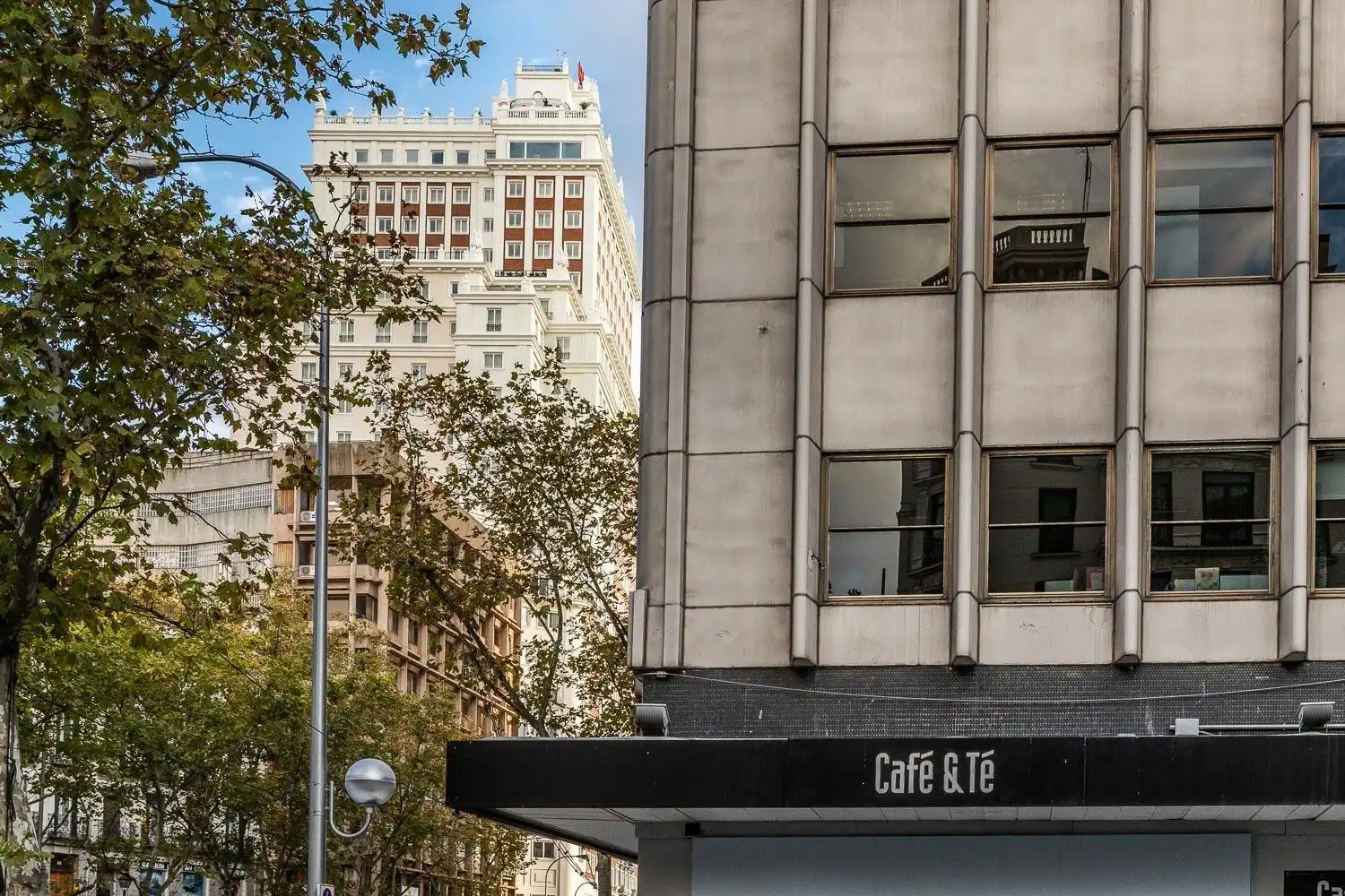 Außenansicht von Wohnung zur Miete in Madrid mit Klimaanlage, Heizung und Möbliert