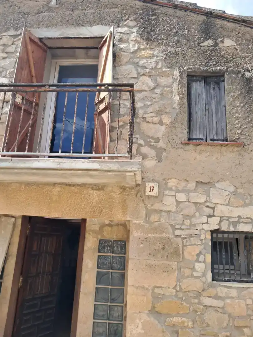 Vista exterior de Finca rústica en venda en Els Omells de na Gaia amb Balcó