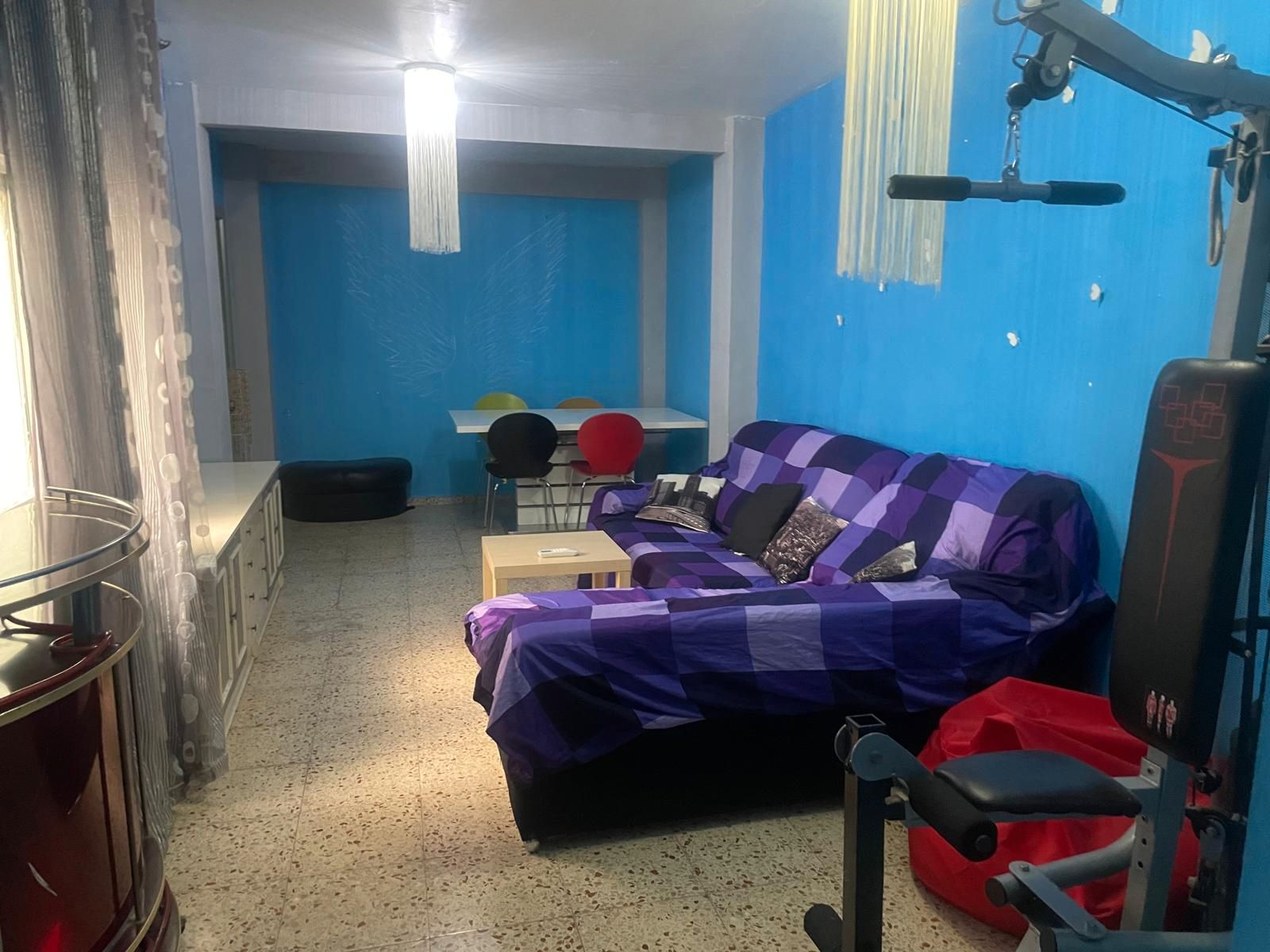 Living room of Flat to rent in San Vicente del Raspeig / Sant Vicent del Raspeig  with Air Conditioner, Furnished and Oven