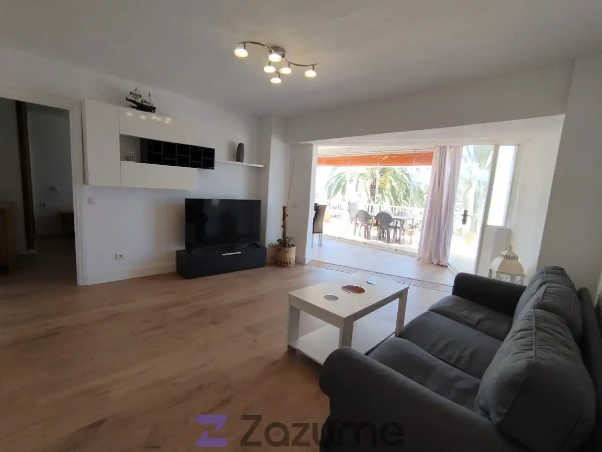 Sala de estar de Piso de alquiler en  Palma de Mallorca con Parquet, Terraza y Trastero