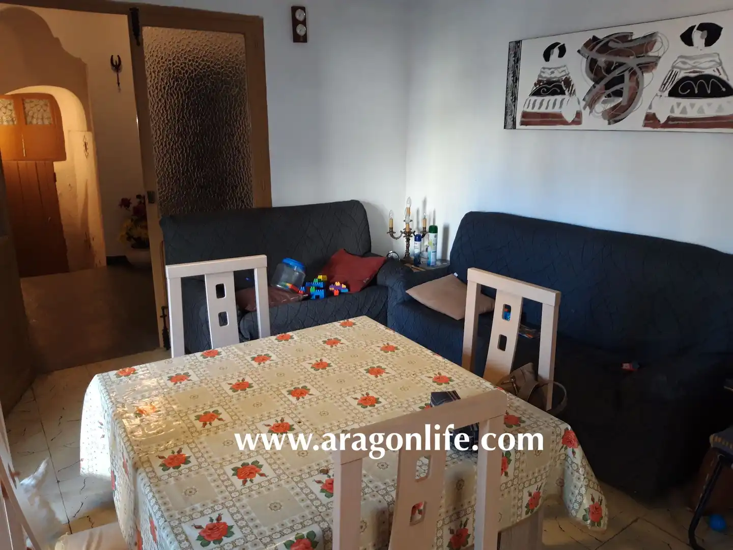 Bedroom of Houses for sale in Fabara  with Storage room, Furnished and Oven