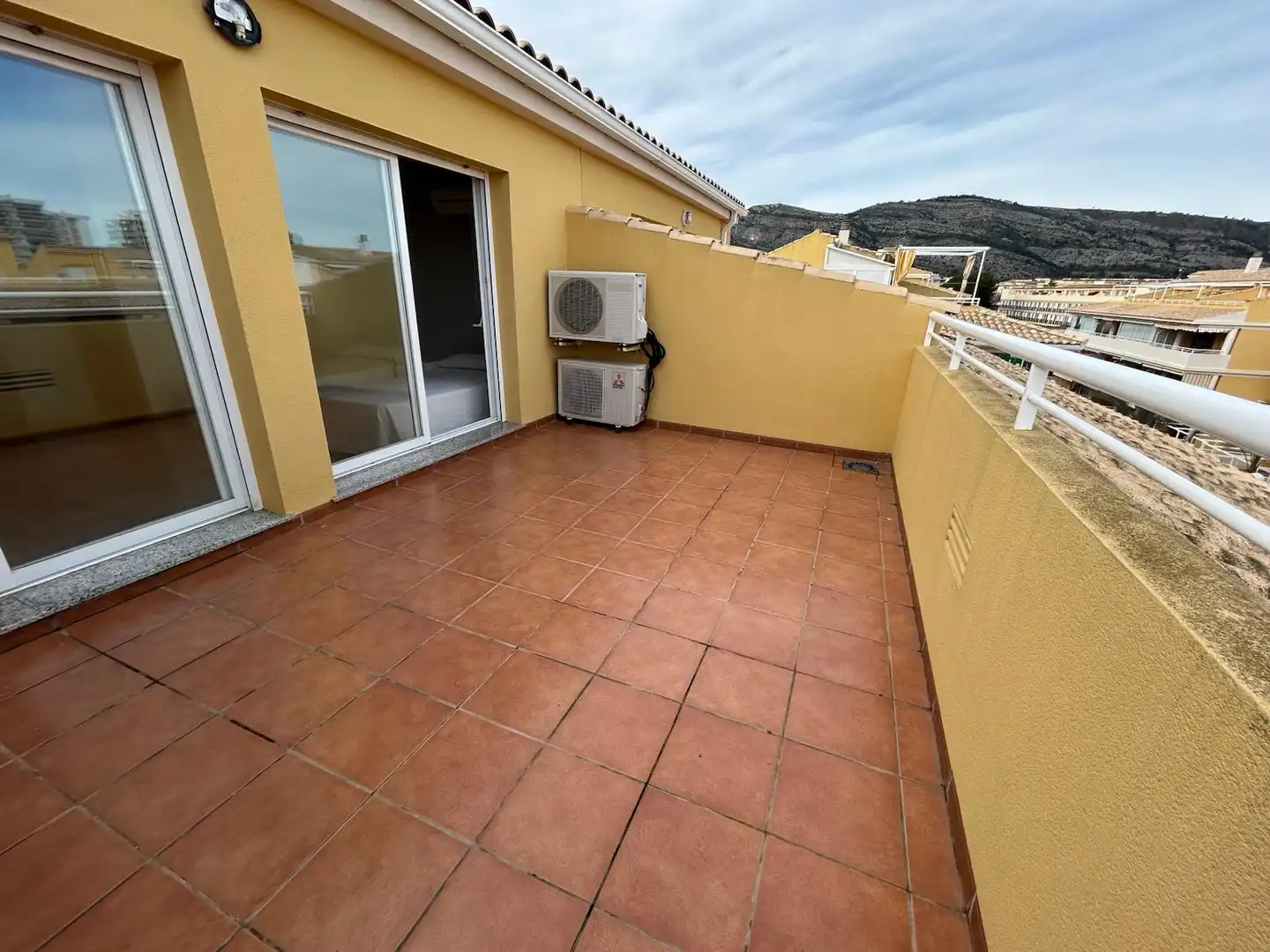 Terraza de Ático en venta en Oropesa del Mar / Orpesa con Aire acondicionado, Jardín privado y Terraza