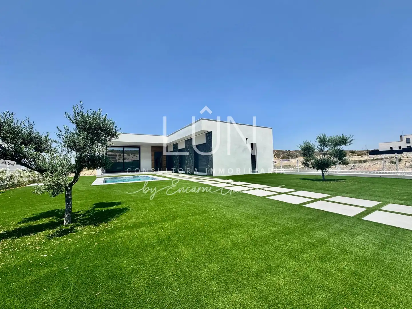 Vista exterior de Casa o chalet en venta en Molina de Segura con Calefacción, Trastero y Piscina