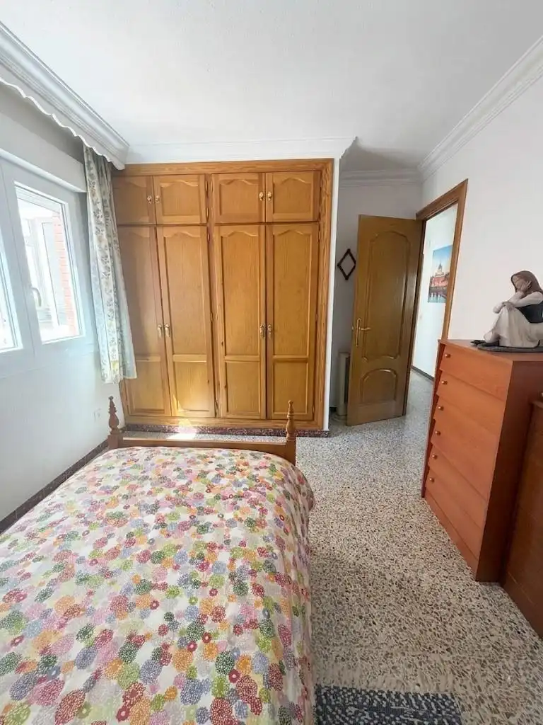 Bedroom of Flat for sale in Málaga  with Air Conditioner, Heating and Terrace