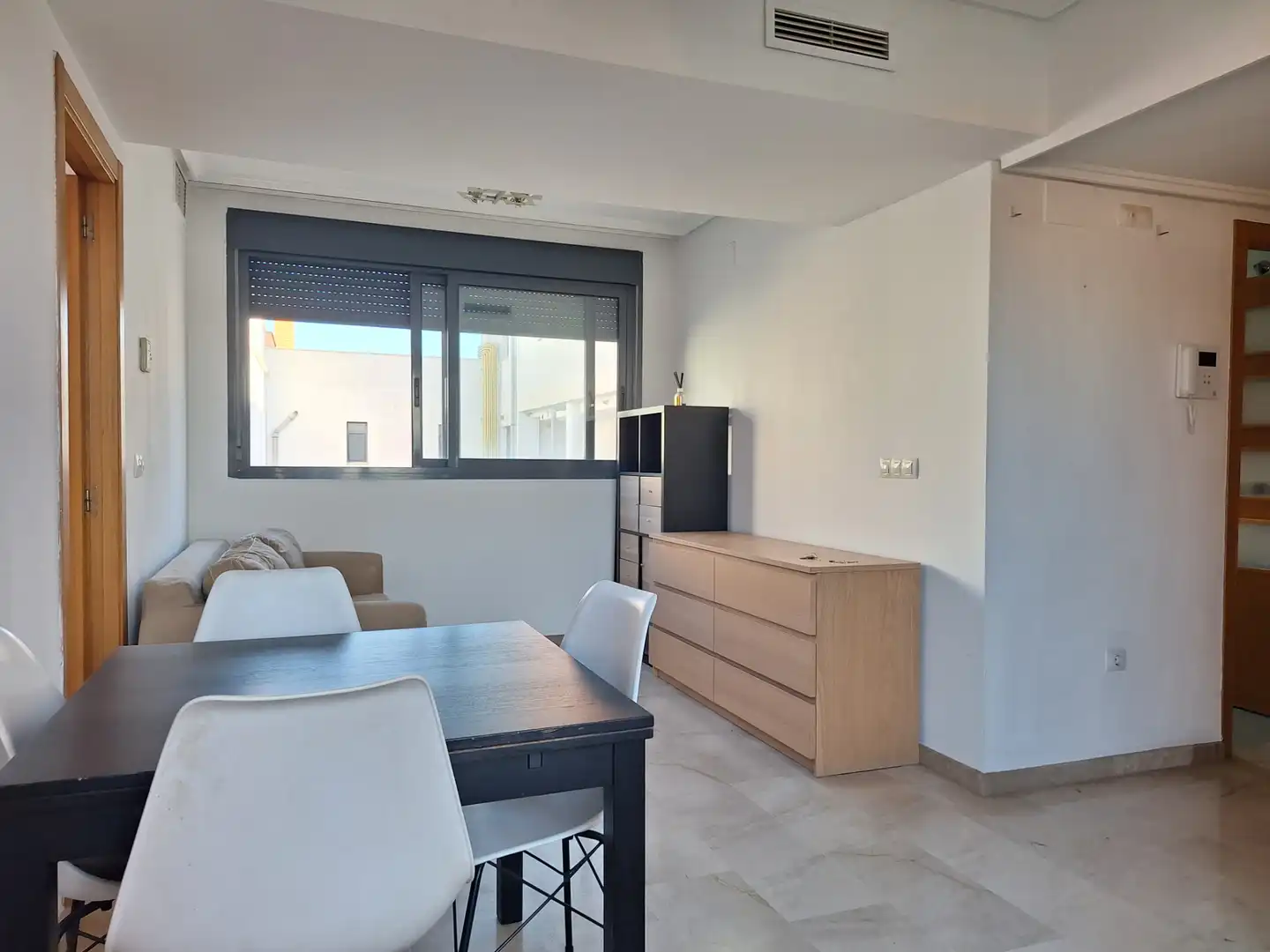 Wohnzimmer von Dachboden zur Miete in Valencia mit Klimaanlage, Heizung und Terrasse