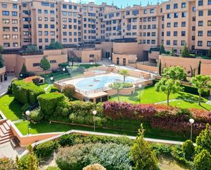 Vista exterior de Pis de lloguer en  Madrid Capital amb Aire condicionat, Calefacció i Terrassa