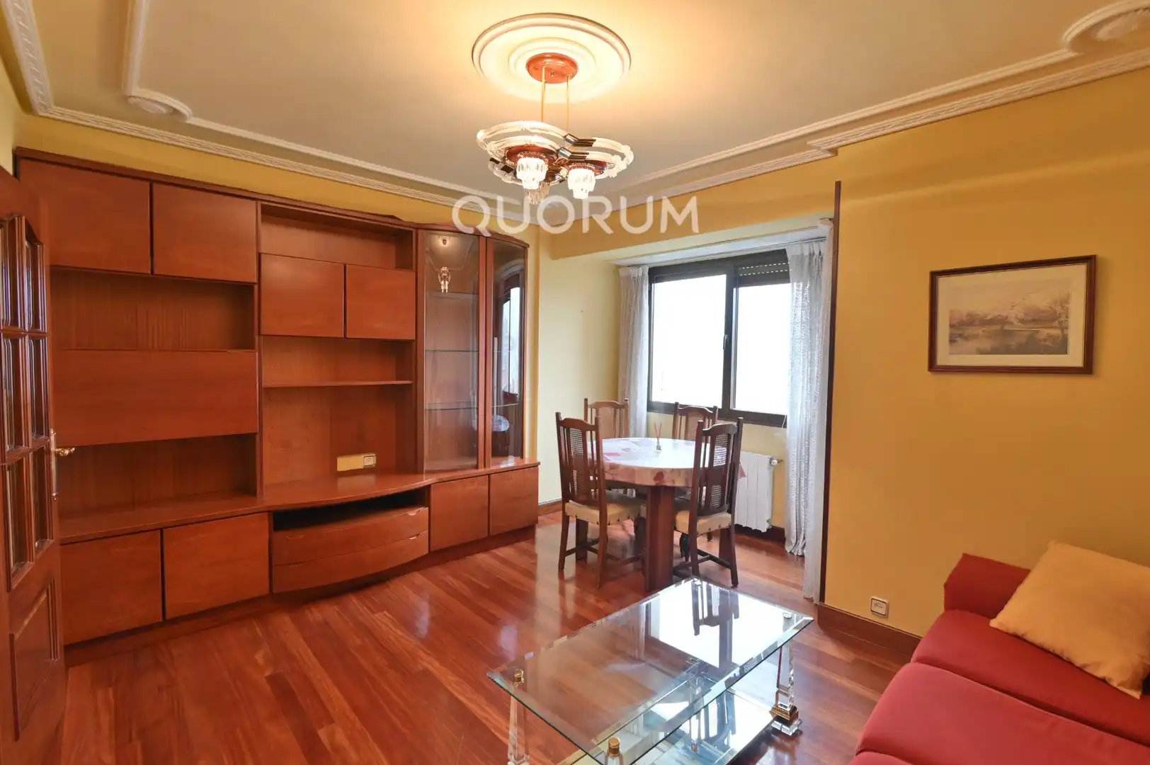 Sala de estar de Piso en venta en Bilbao  con Calefacción, Terraza y Amueblado