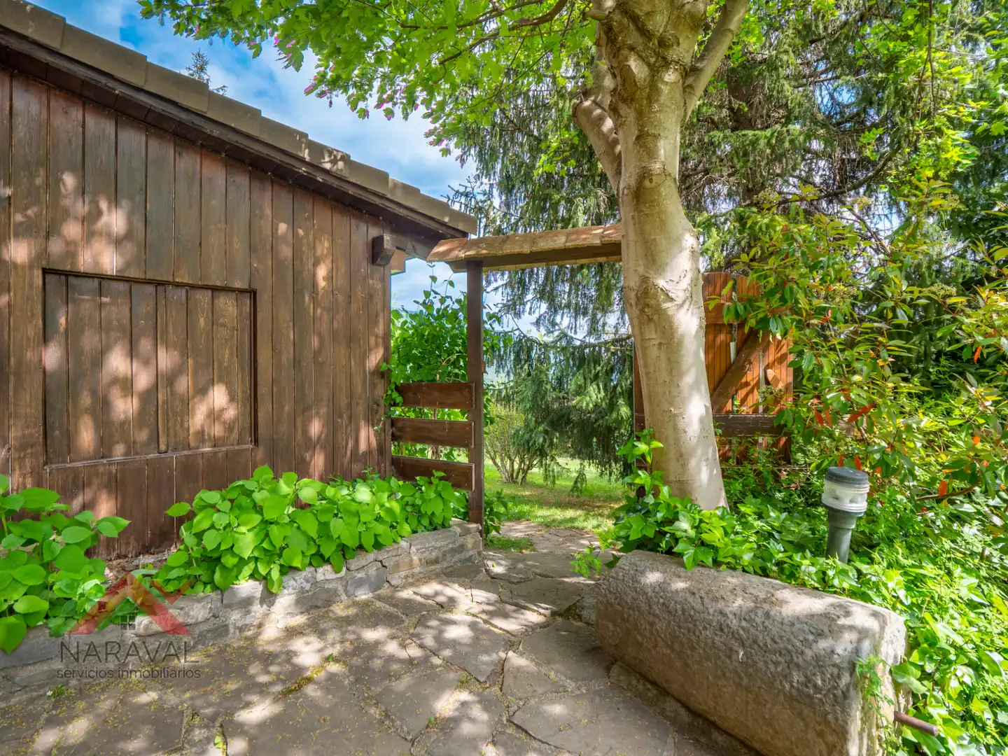 Jardín de Casa o chalet en venta en Fiscal con Aire acondicionado, Calefacción y Jardín privado