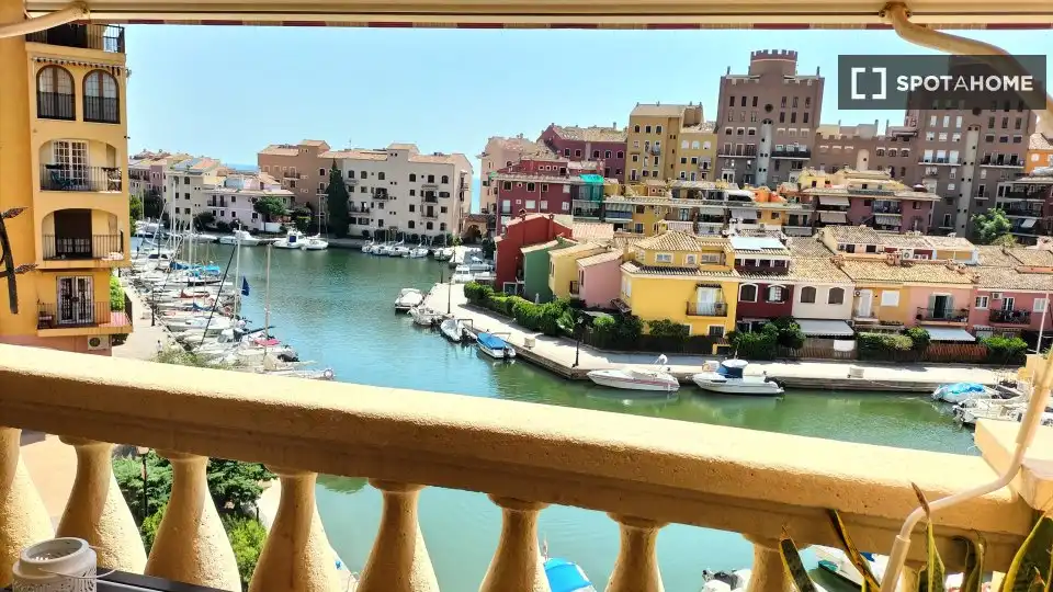 Balcony of Flat for share in Alboraya  with Air Conditioner, Heating and Furnished