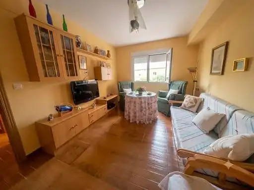 Sala d'estar de Casa o xalet en venda en Valdeobispo amb Aire condicionat