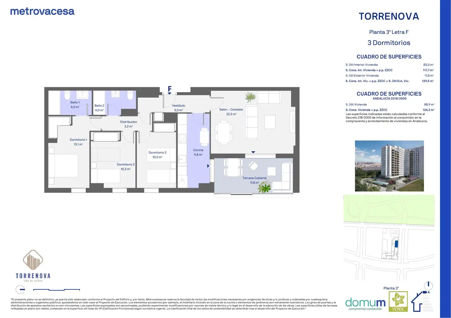 Flat with pool for sale in Cruz del Campo, parcela RMA . ARIDSP, imagen 2