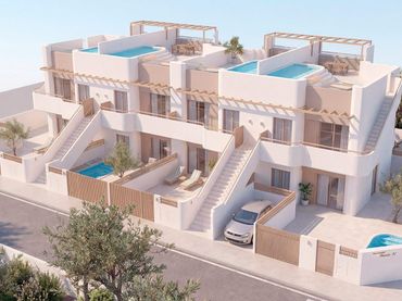 Apartament amb balcó en venda a Pilar de la Horadada ciudad