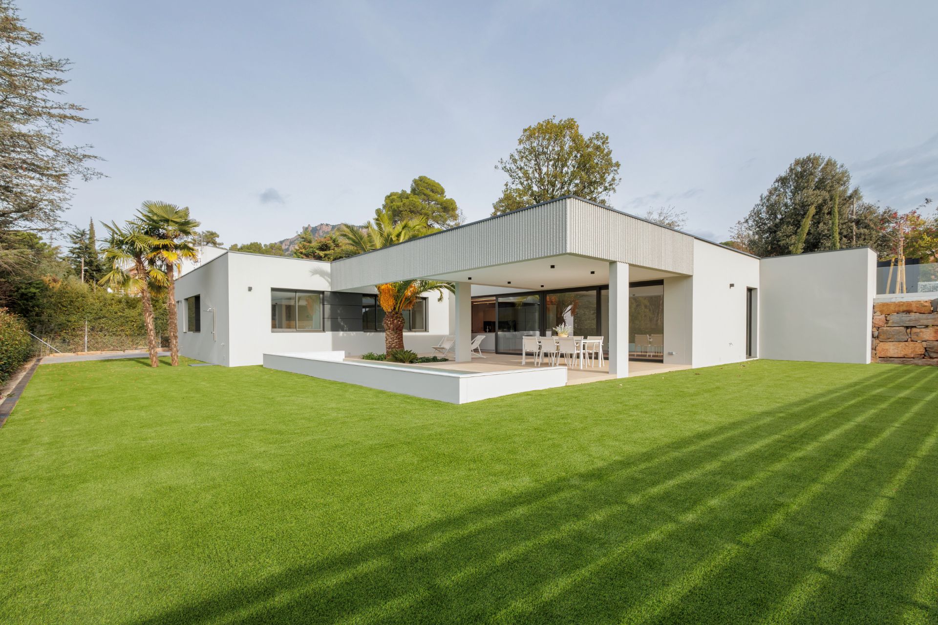 Vista exterior de Casa o chalet en venta en Matadepera con Aire acondicionado, Calefacción y Jardín privado