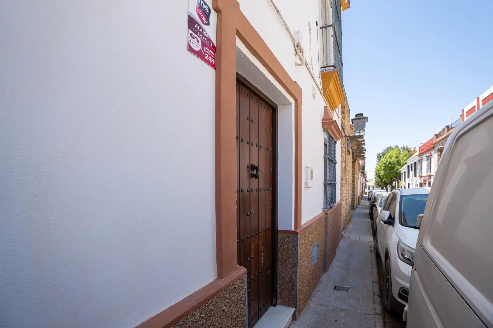 Vista exterior de Planta baja en venta en Carmona con Aire acondicionado