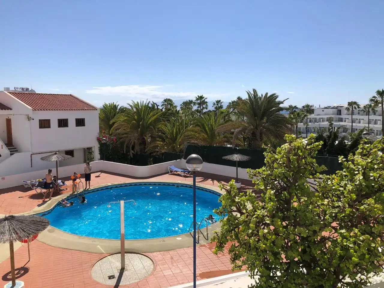 Swimming pool of Flat for sale in Adeje  with Terrace and Furnished