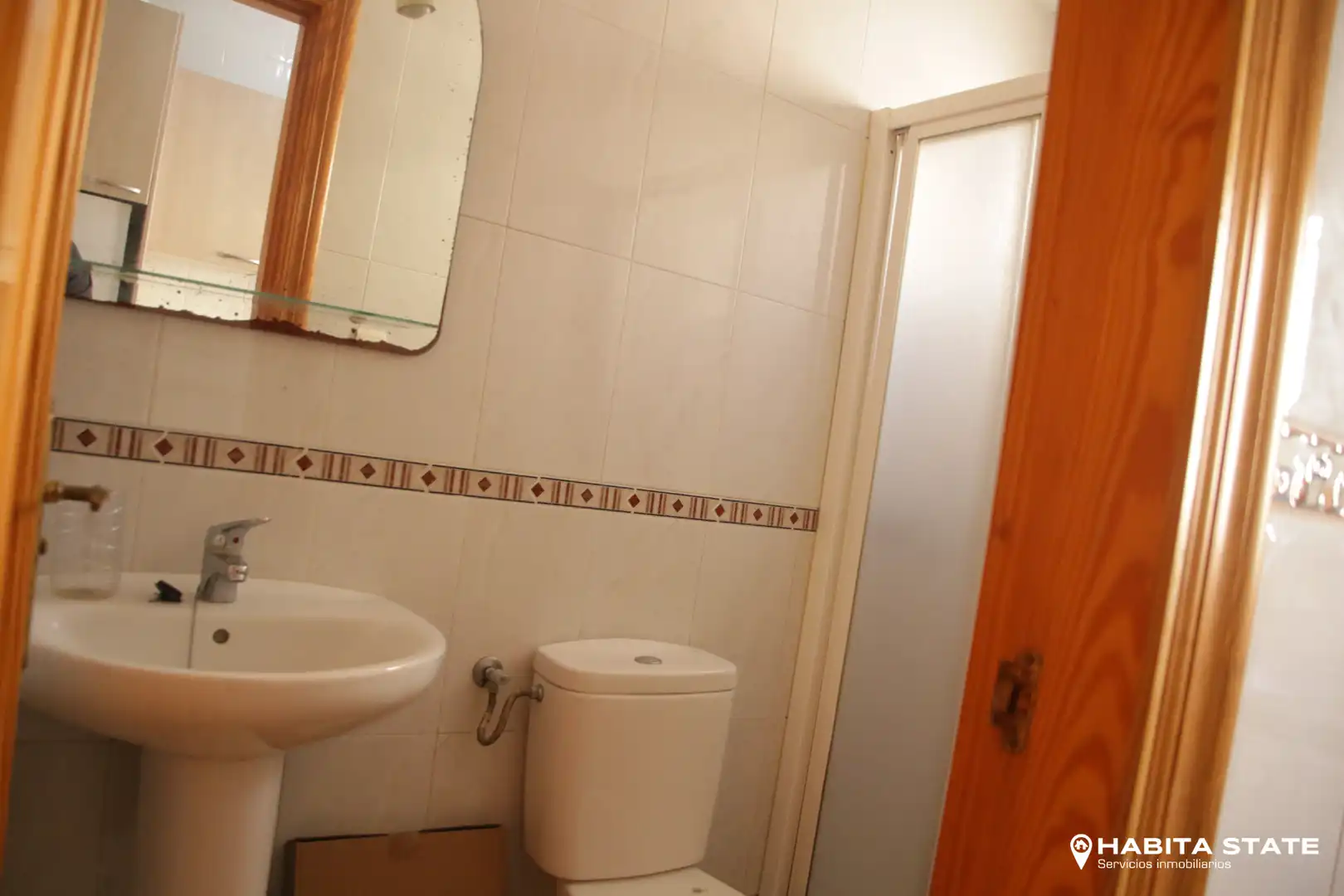 Bathroom of Flat for sale in Almería  with Furnished, Oven and Washing machine