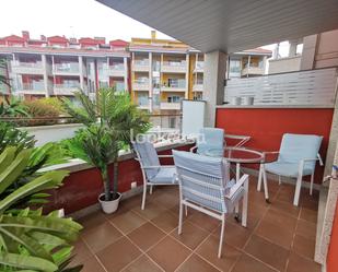 Terrace of Flat for sale in Sanxenxo  with Heating, Private garden and Terrace